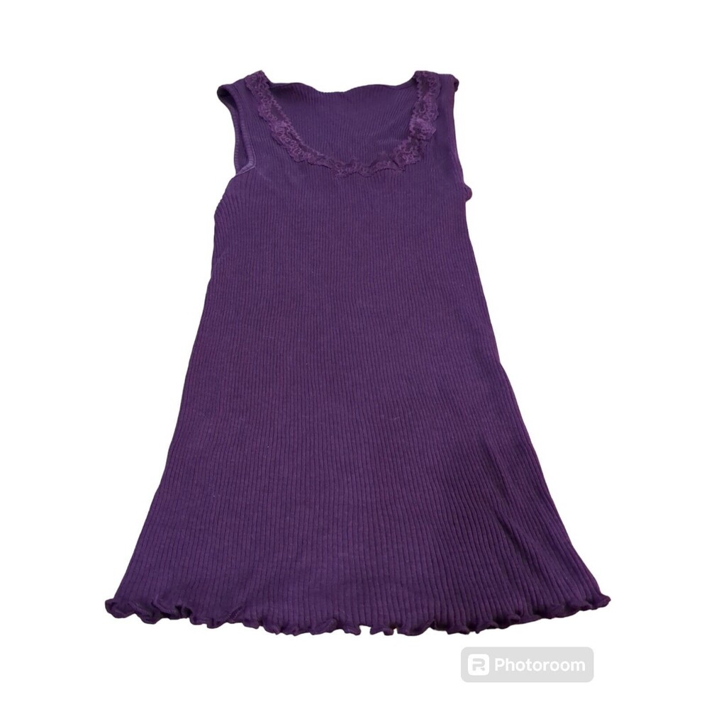 Ann Taylor Purple sleeveless Women's stretch Tank Top Size XS